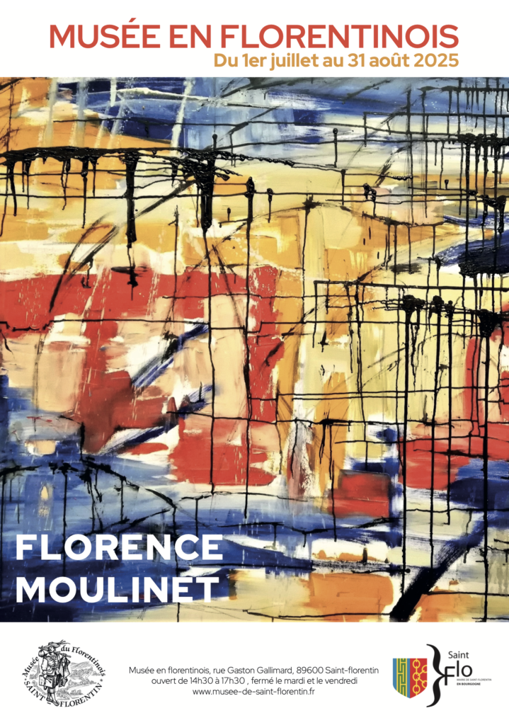 Affiche de l'exposition de Florence Moulinet au Musée en Florentinois